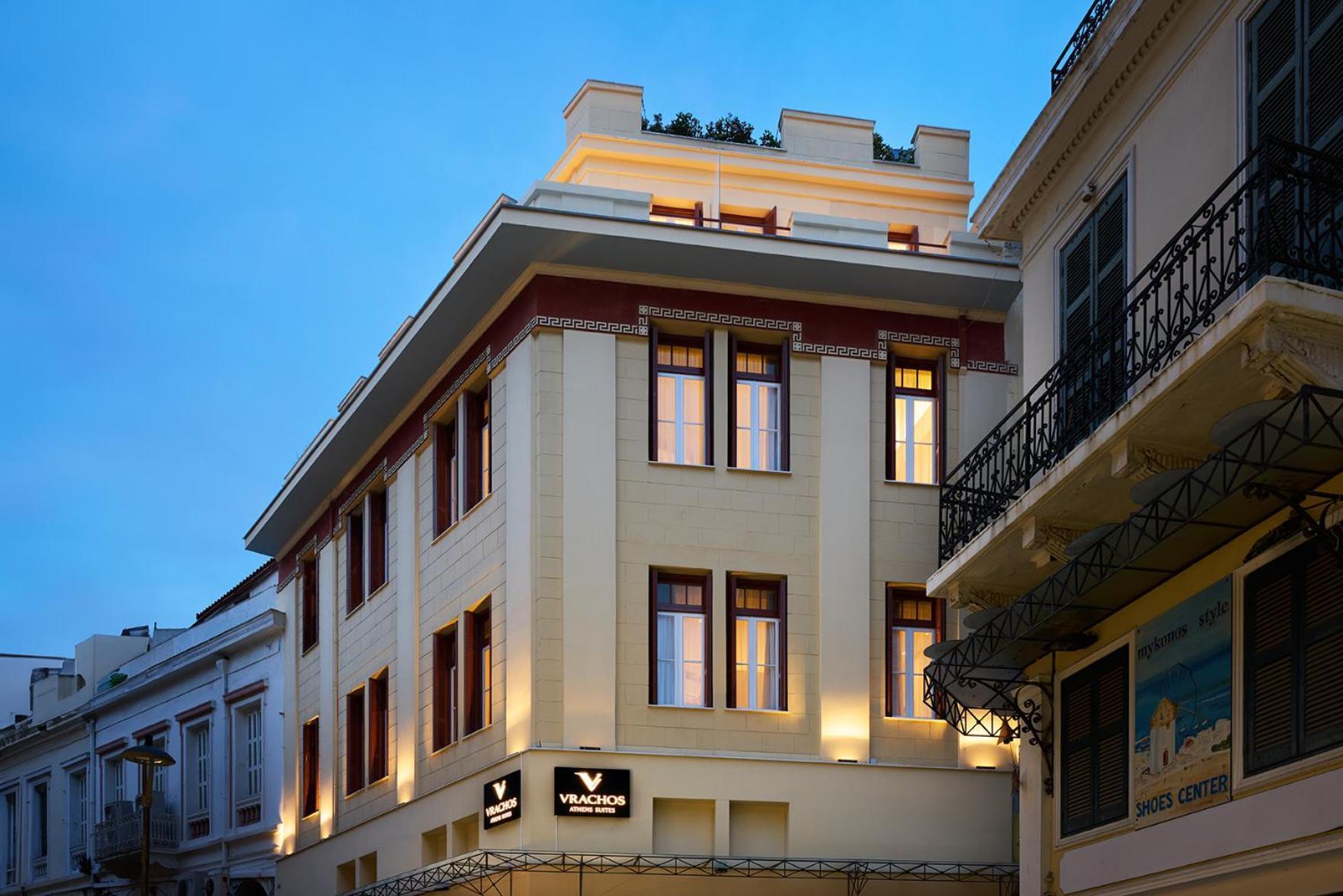 Vrachos Athens Suites Buitenkant foto